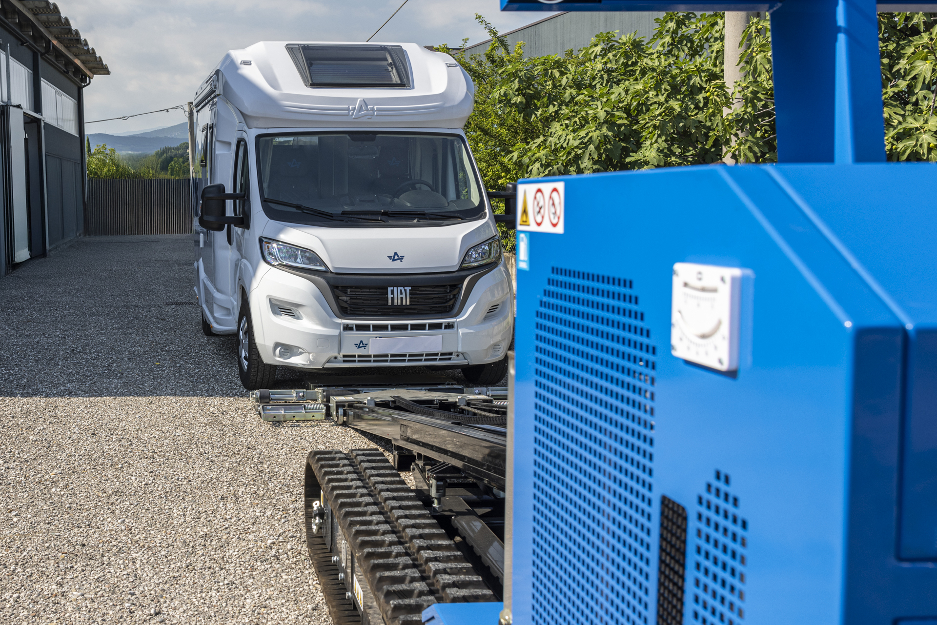 TowTrack solleva veicolo