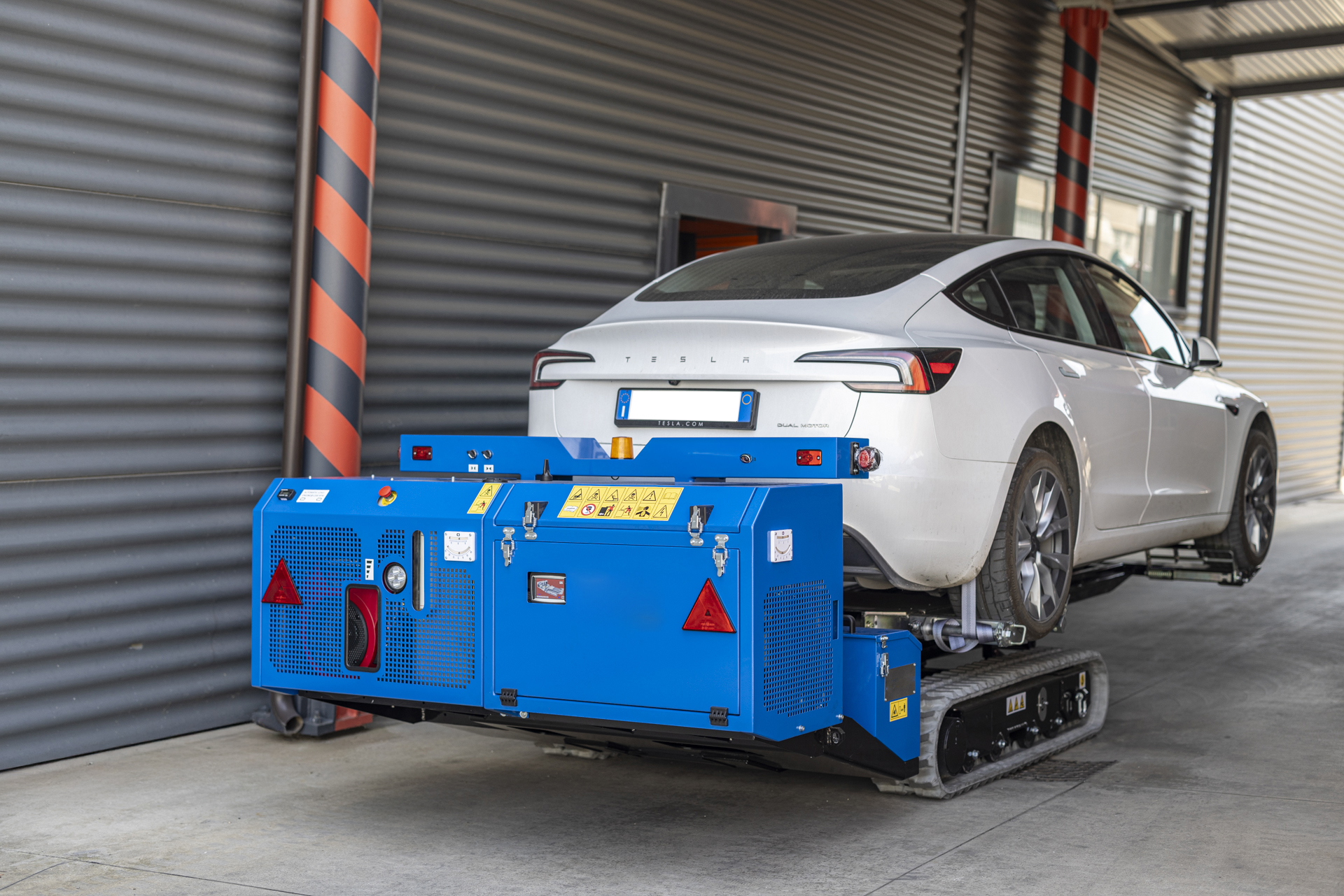 TowTrack solleva veicolo